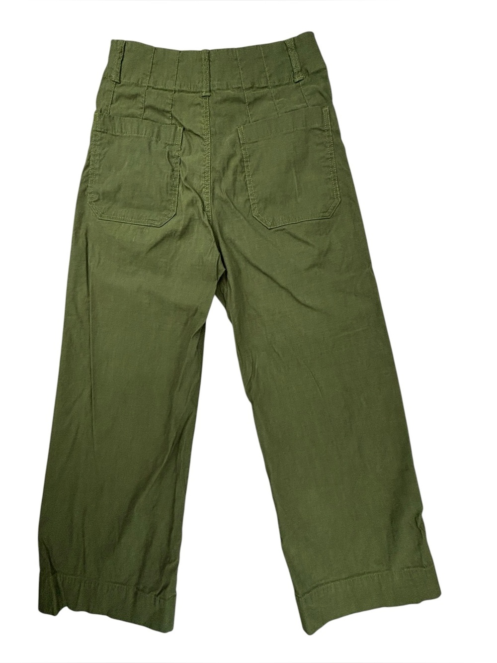 Maeve | The Collette | Linen Crop Wide Leg Pant | Size 27 | Excellent Condition! - Picture 4 of 8